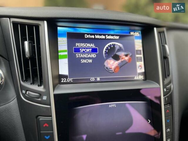 Черный Инфинити Q50, объемом двигателя 2 л и пробегом 53 тыс. км за 18900 $, фото 139 на Automoto.ua