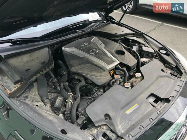 Чорний Інфініті Q50, об'ємом двигуна 3 л та пробігом 144 тис. км за 15350 $, фото 22 на Automoto.ua