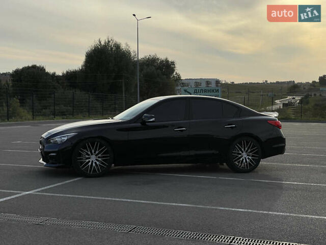 Черный Инфинити Q50, объемом двигателя 3 л и пробегом 155 тыс. км за 16699 $, фото 4 на Automoto.ua