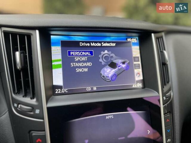 Черный Инфинити Q50, объемом двигателя 2 л и пробегом 53 тыс. км за 18900 $, фото 142 на Automoto.ua