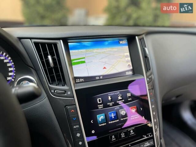 Черный Инфинити Q50, объемом двигателя 2 л и пробегом 53 тыс. км за 18900 $, фото 79 на Automoto.ua