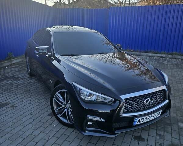 Черный Инфинити Q50, объемом двигателя 3 л и пробегом 146 тыс. км за 16999 $, фото 11 на Automoto.ua