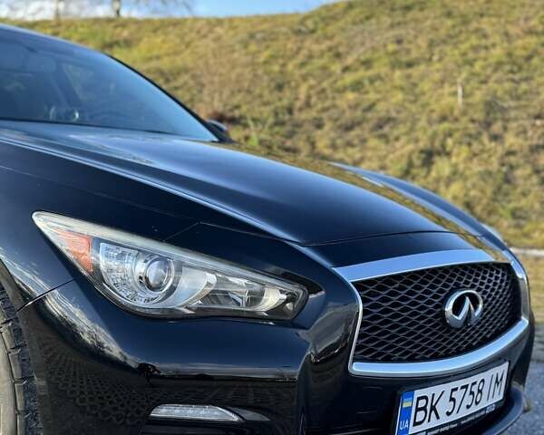 Черный Инфинити Q50, объемом двигателя 1.99 л и пробегом 140 тыс. км за 14500 $, фото 11 на Automoto.ua