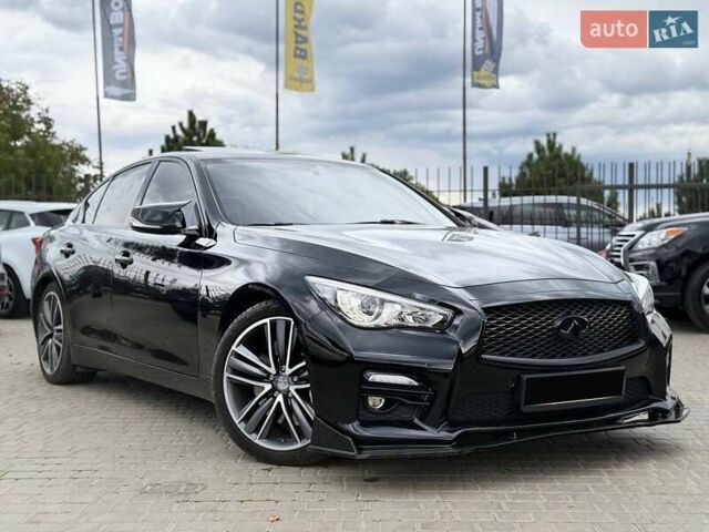 Черный Инфинити Q50, объемом двигателя 3.5 л и пробегом 149 тыс. км за 16999 $, фото 1 на Automoto.ua