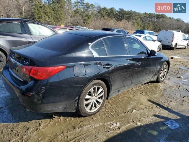 Черный Инфинити Q50, объемом двигателя 3 л и пробегом 68 тыс. км за 2600 $, фото 2 на Automoto.ua