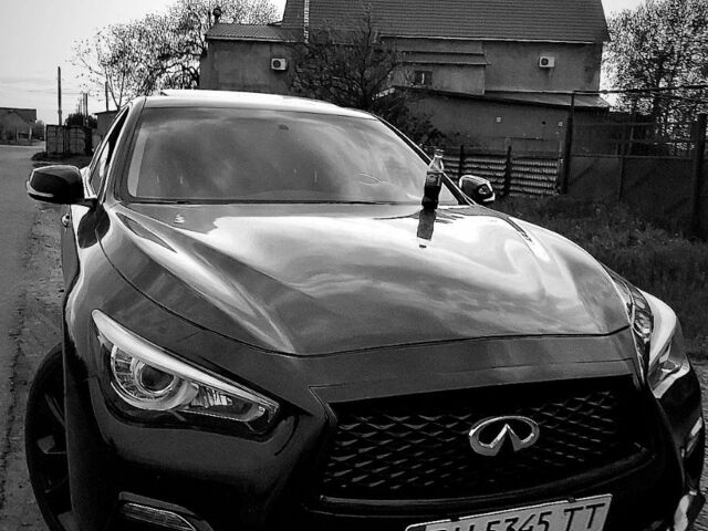 Чорний Інфініті Q50, об'ємом двигуна 3 л та пробігом 83 тис. км за 13500 $, фото 8 на Automoto.ua