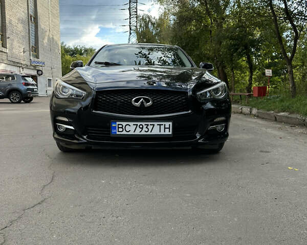 Чорний Інфініті Q50, об'ємом двигуна 2.14 л та пробігом 216 тис. км за 16400 $, фото 1 на Automoto.ua
