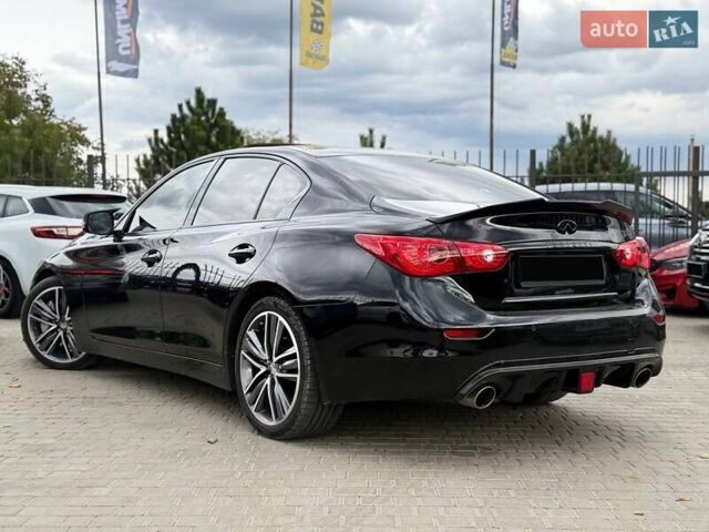 Черный Инфинити Q50, объемом двигателя 3.5 л и пробегом 149 тыс. км за 16999 $, фото 5 на Automoto.ua