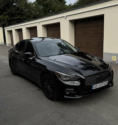 Черный Инфинити Q50, объемом двигателя 1.99 л и пробегом 150 тыс. км за 11499 $, фото 4 на Automoto.ua