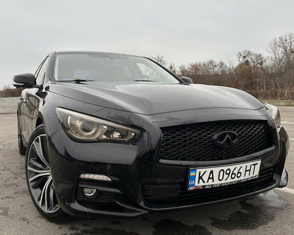 Черный Инфинити Q50, объемом двигателя 3 л и пробегом 110 тыс. км за 15500 $, фото 5 на Automoto.ua