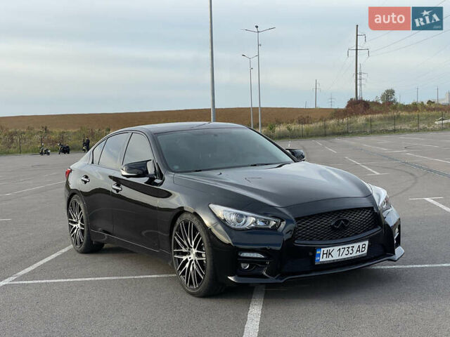 Черный Инфинити Q50, объемом двигателя 3 л и пробегом 155 тыс. км за 16699 $, фото 8 на Automoto.ua