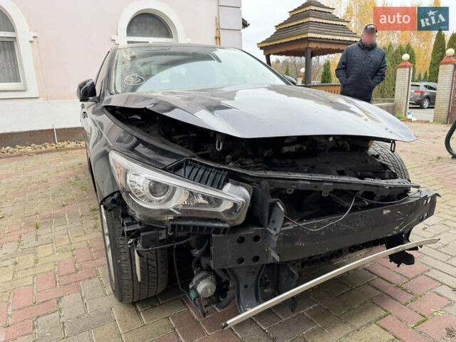 Чорний Інфініті Q50, об'ємом двигуна 3 л та пробігом 97 тис. км за 4999 $, фото 7 на Automoto.ua