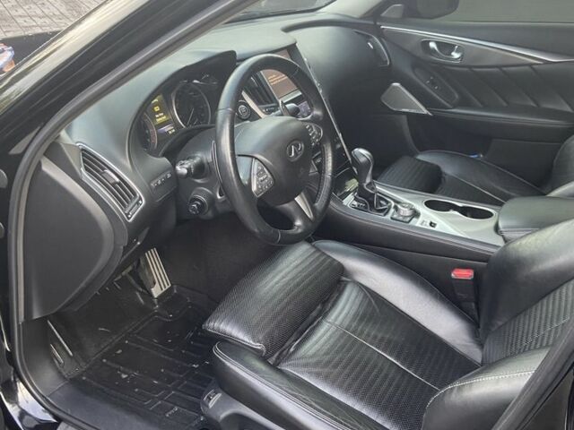 Чорний Інфініті Q50, об'ємом двигуна 3 л та пробігом 122 тис. км за 16999 $, фото 6 на Automoto.ua