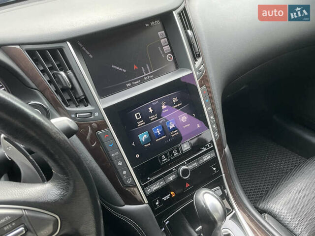 Черный Инфинити Q50, объемом двигателя 3 л и пробегом 155 тыс. км за 16699 $, фото 39 на Automoto.ua