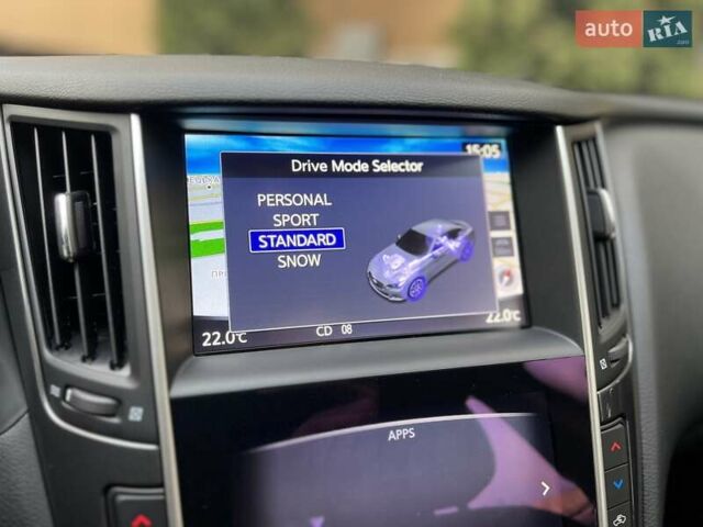 Черный Инфинити Q50, объемом двигателя 2 л и пробегом 53 тыс. км за 18900 $, фото 143 на Automoto.ua