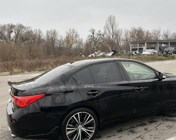 Черный Инфинити Q50, объемом двигателя 3 л и пробегом 110 тыс. км за 15500 $, фото 8 на Automoto.ua