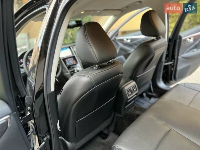 Черный Инфинити Q50, объемом двигателя 2 л и пробегом 53 тыс. км за 18900 $, фото 102 на Automoto.ua