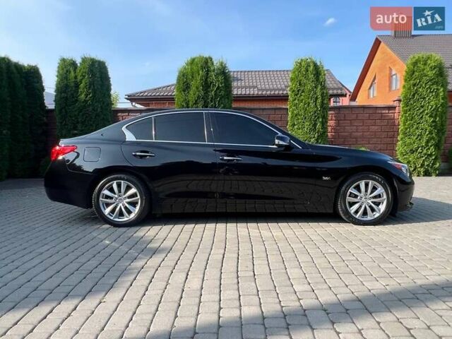Чорний Інфініті Q50, об'ємом двигуна 3 л та пробігом 157 тис. км за 12500 $, фото 78 на Automoto.ua
