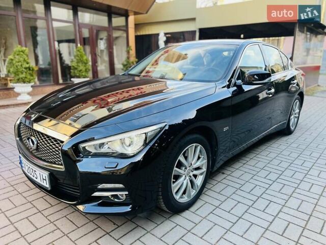 Черный Инфинити Q50, объемом двигателя 2 л и пробегом 53 тыс. км за 18900 $, фото 13 на Automoto.ua