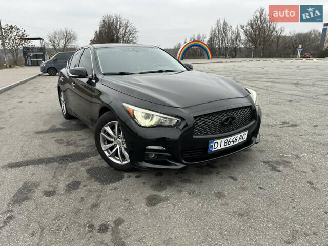 Черный Инфинити Q50, объемом двигателя 3 л и пробегом 80 тыс. км за 13300 $, фото 5 на Automoto.ua