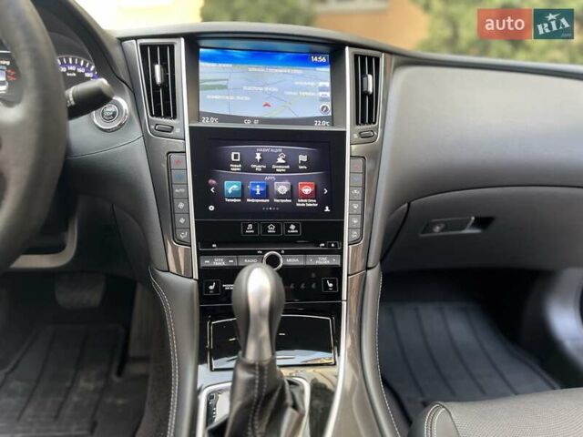 Черный Инфинити Q50, объемом двигателя 2 л и пробегом 53 тыс. км за 18900 $, фото 75 на Automoto.ua