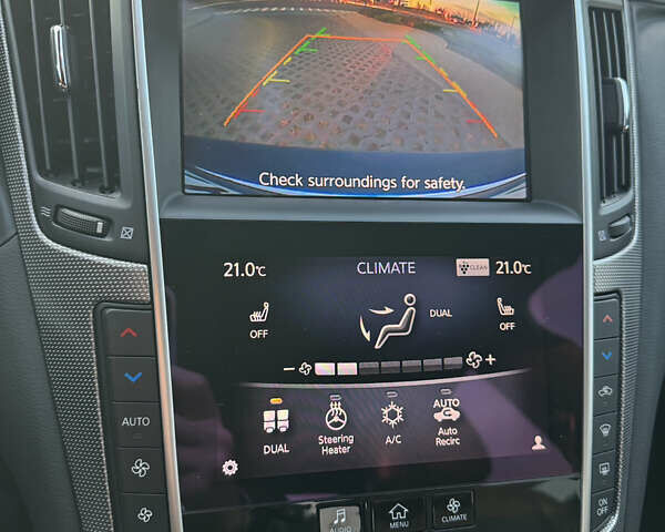 Чорний Інфініті Q50, об'ємом двигуна 3 л та пробігом 142 тис. км за 12500 $, фото 30 на Automoto.ua