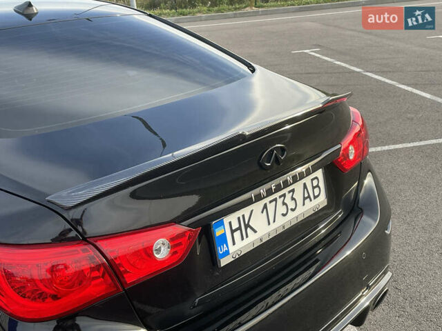 Черный Инфинити Q50, объемом двигателя 3 л и пробегом 155 тыс. км за 16699 $, фото 13 на Automoto.ua