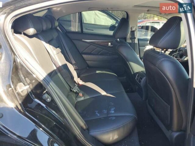 Черный Инфинити Q50, объемом двигателя 3 л и пробегом 68 тыс. км за 2600 $, фото 9 на Automoto.ua