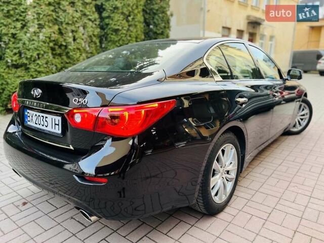 Черный Инфинити Q50, объемом двигателя 2 л и пробегом 53 тыс. км за 18900 $, фото 52 на Automoto.ua