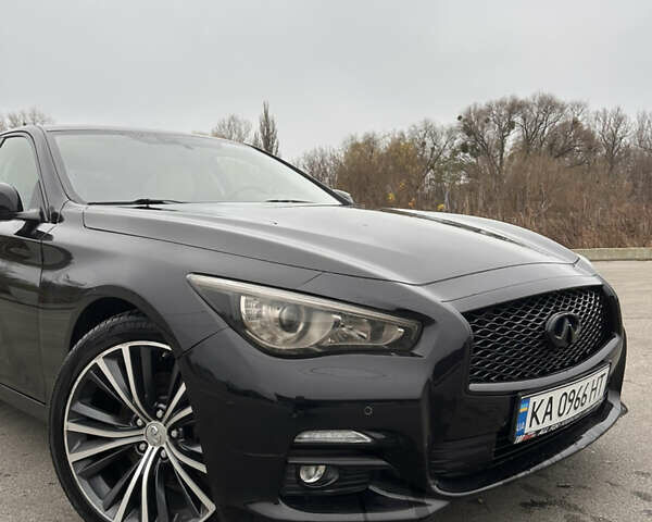 Черный Инфинити Q50, объемом двигателя 3 л и пробегом 110 тыс. км за 15500 $, фото 12 на Automoto.ua