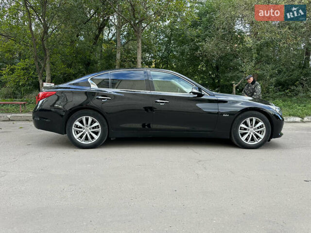 Чорний Інфініті Q50, об'ємом двигуна 2.14 л та пробігом 216 тис. км за 16400 $, фото 4 на Automoto.ua