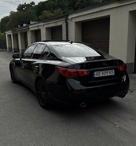 Черный Инфинити Q50, объемом двигателя 1.99 л и пробегом 150 тыс. км за 11499 $, фото 2 на Automoto.ua