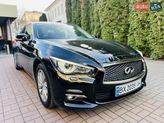 Черный Инфинити Q50, объемом двигателя 2 л и пробегом 53 тыс. км за 18900 $, фото 14 на Automoto.ua