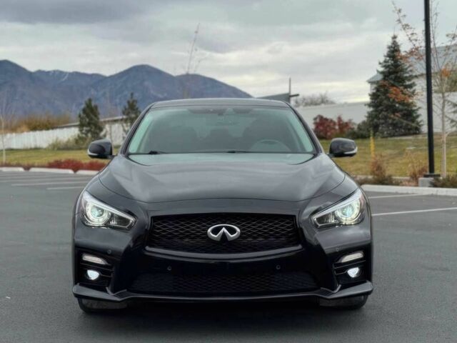 Чорний Інфініті Q50, об'ємом двигуна 3 л та пробігом 77 тис. км за 11400 $, фото 1 на Automoto.ua