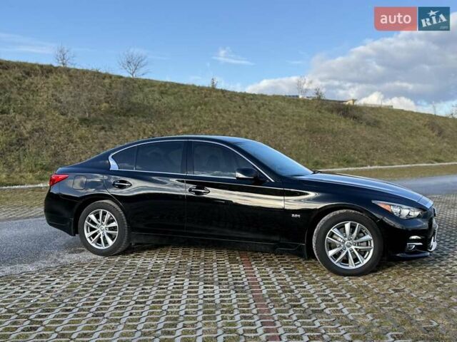 Черный Инфинити Q50, объемом двигателя 1.99 л и пробегом 140 тыс. км за 14500 $, фото 19 на Automoto.ua