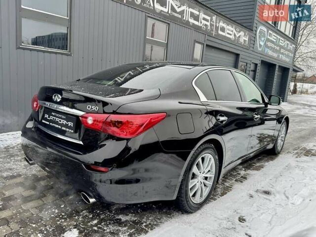 Черный Инфинити Q50, объемом двигателя 2.14 л и пробегом 148 тыс. км за 15900 $, фото 6 на Automoto.ua