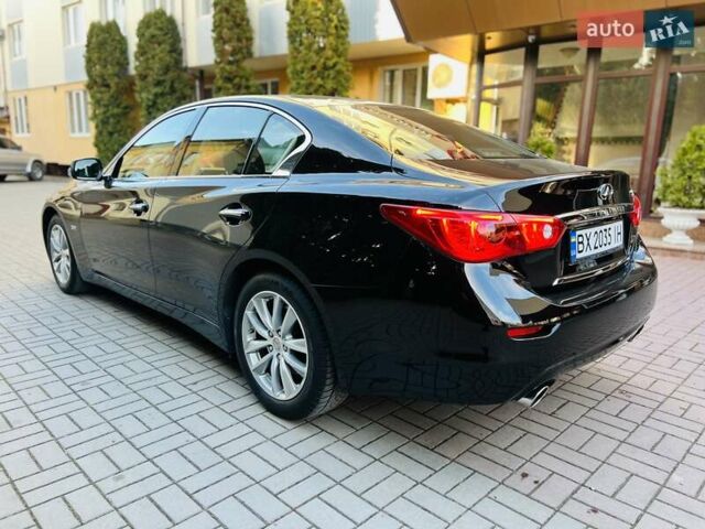 Черный Инфинити Q50, объемом двигателя 2 л и пробегом 53 тыс. км за 18900 $, фото 8 на Automoto.ua