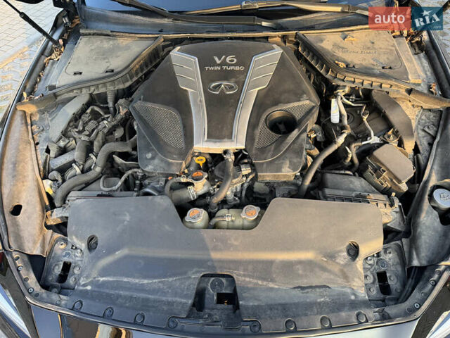Чорний Інфініті Q50, об'ємом двигуна 3 л та пробігом 142 тис. км за 12500 $, фото 26 на Automoto.ua