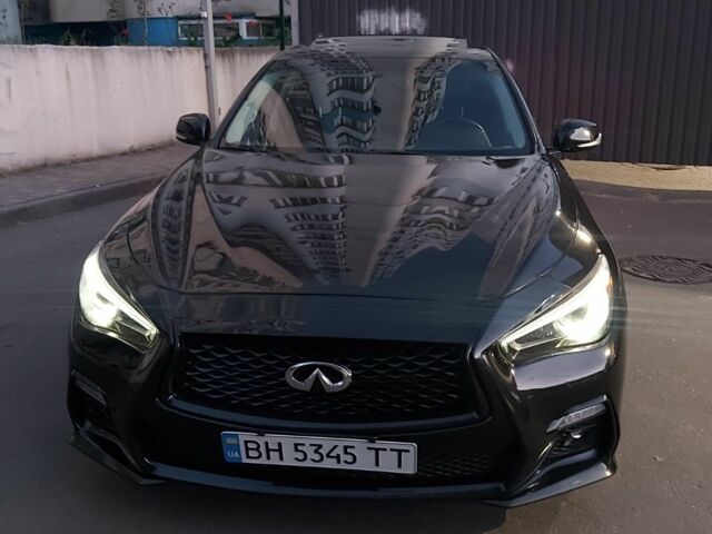 Чорний Інфініті Q50, об'ємом двигуна 3 л та пробігом 83 тис. км за 13500 $, фото 6 на Automoto.ua