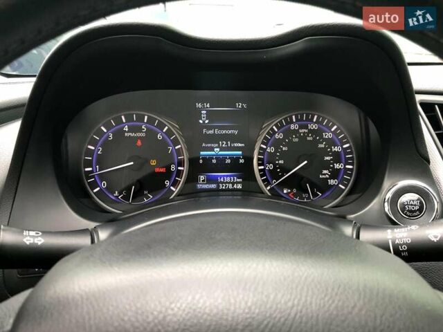 Чорний Інфініті Q50, об'ємом двигуна 3 л та пробігом 144 тис. км за 15350 $, фото 10 на Automoto.ua