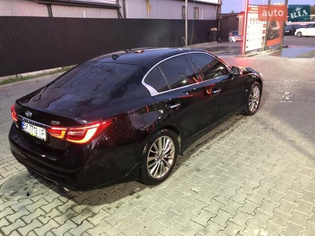 Черный Инфинити Q50, объемом двигателя 1.99 л и пробегом 165 тыс. км за 14999 $, фото 9 на Automoto.ua