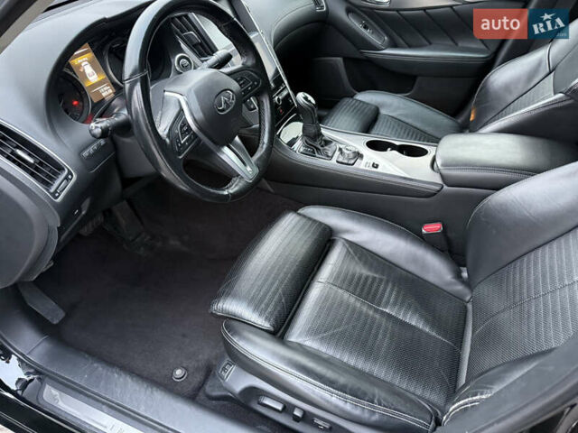 Черный Инфинити Q50, объемом двигателя 3 л и пробегом 112 тыс. км за 17800 $, фото 18 на Automoto.ua