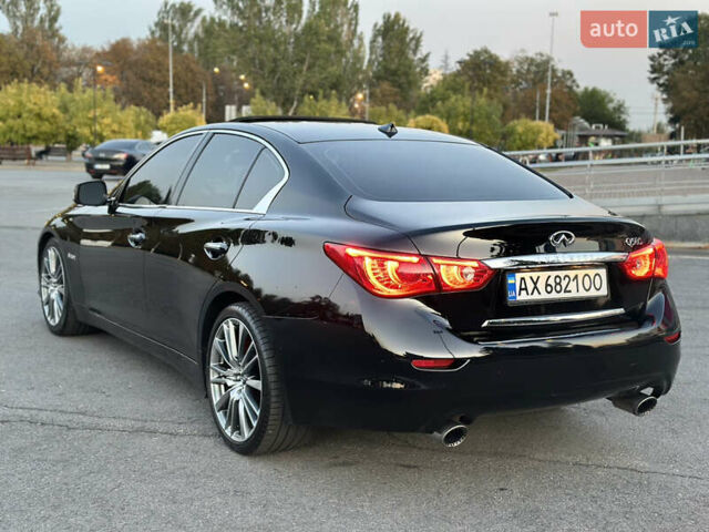 Черный Инфинити Q50, объемом двигателя 3 л и пробегом 98 тыс. км за 16500 $, фото 8 на Automoto.ua