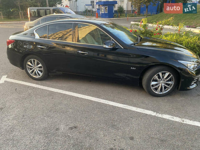 Черный Инфинити Q50, объемом двигателя 2.14 л и пробегом 90 тыс. км за 17200 $, фото 10 на Automoto.ua