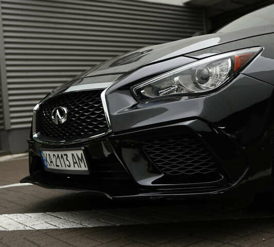 Черный Инфинити Q50, объемом двигателя 3 л и пробегом 157 тыс. км за 17777 $, фото 6 на Automoto.ua