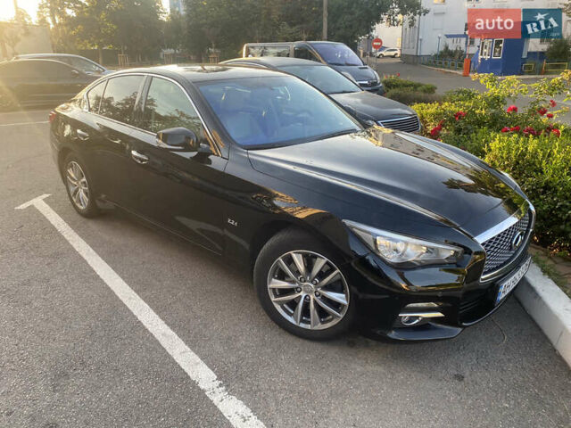 Черный Инфинити Q50, объемом двигателя 2.14 л и пробегом 90 тыс. км за 17200 $, фото 17 на Automoto.ua