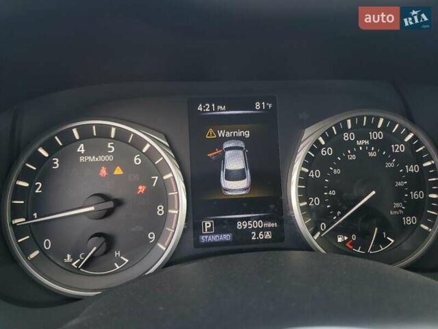 Черный Инфинити Q50, объемом двигателя 3 л и пробегом 144 тыс. км за 3100 $, фото 8 на Automoto.ua