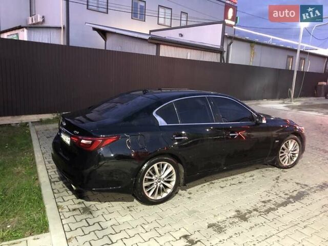 Черный Инфинити Q50, объемом двигателя 1.99 л и пробегом 165 тыс. км за 14999 $, фото 16 на Automoto.ua