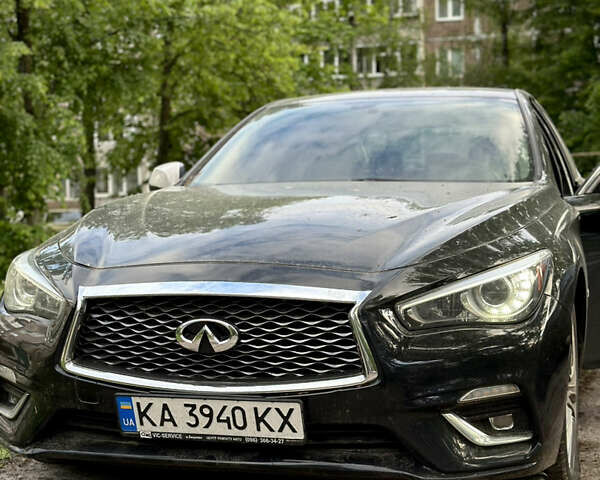 Чорний Інфініті Q50, об'ємом двигуна 3 л та пробігом 119 тис. км за 13500 $, фото 2 на Automoto.ua