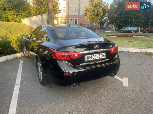 Черный Инфинити Q50, объемом двигателя 2.14 л и пробегом 90 тыс. км за 17200 $, фото 14 на Automoto.ua